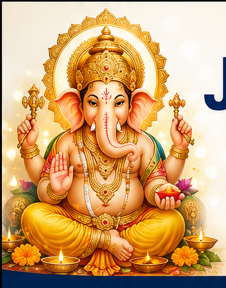Lord Ganesha decorative image